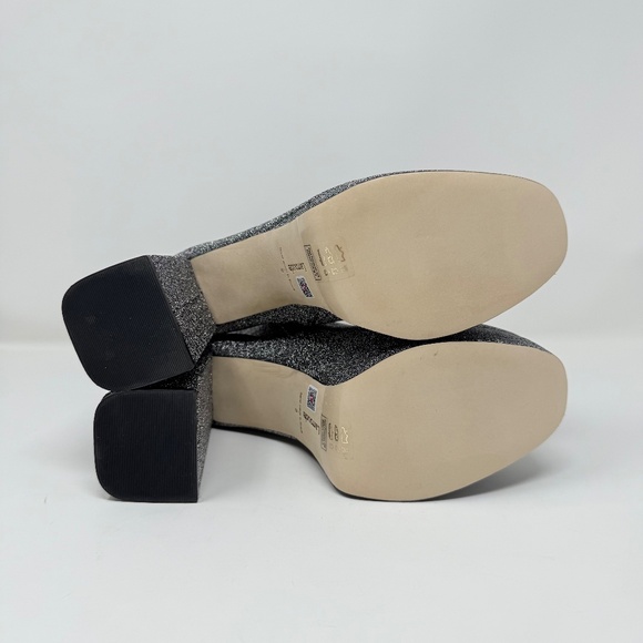 New Larroude Dolly Stretch Boot in Silver Sz US 8 - Picture 10 of 11